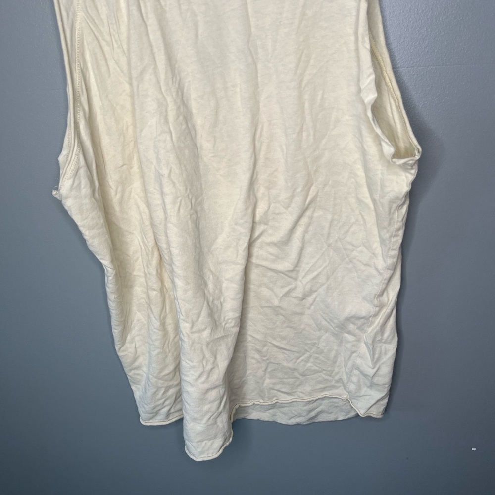 Graphic Muscle Tank Top - White Bowie Ziggy Stardust - Picture 8 of 10